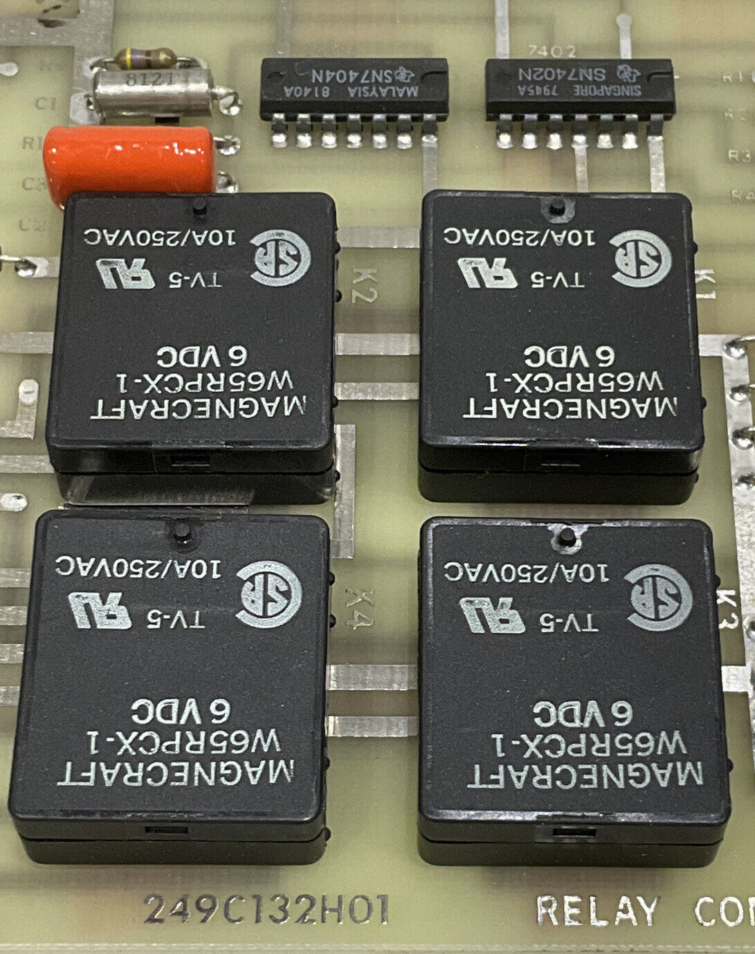 NUMALOGIC NL 326 060276 249C132H01 RELAY CONTACT OUTPUT MODULE 373