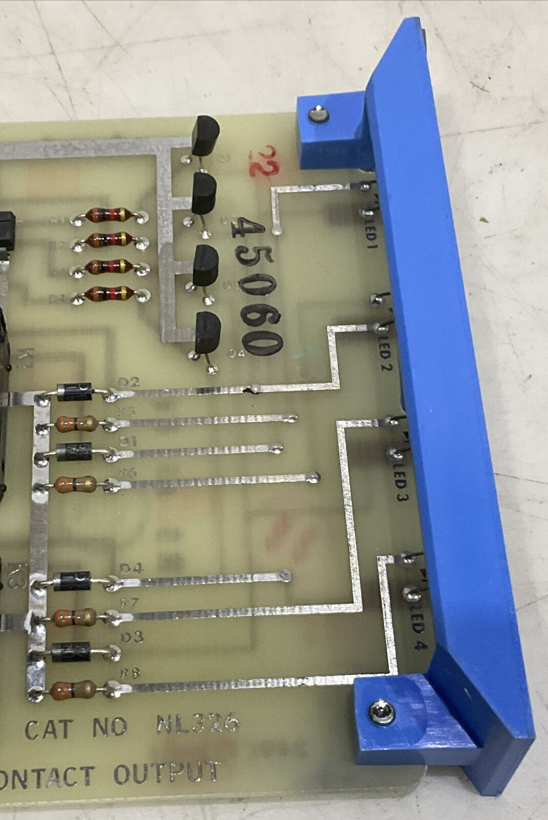 NUMALOGIC NL 326 060276 249C132H01 RELAY CONTACT OUTPUT MODULE 373