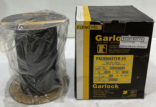 GARLOCK 41603-2008 PACKMASTER 3 1/8 3.2MM BULK PACKING SQUARE BRAID 373