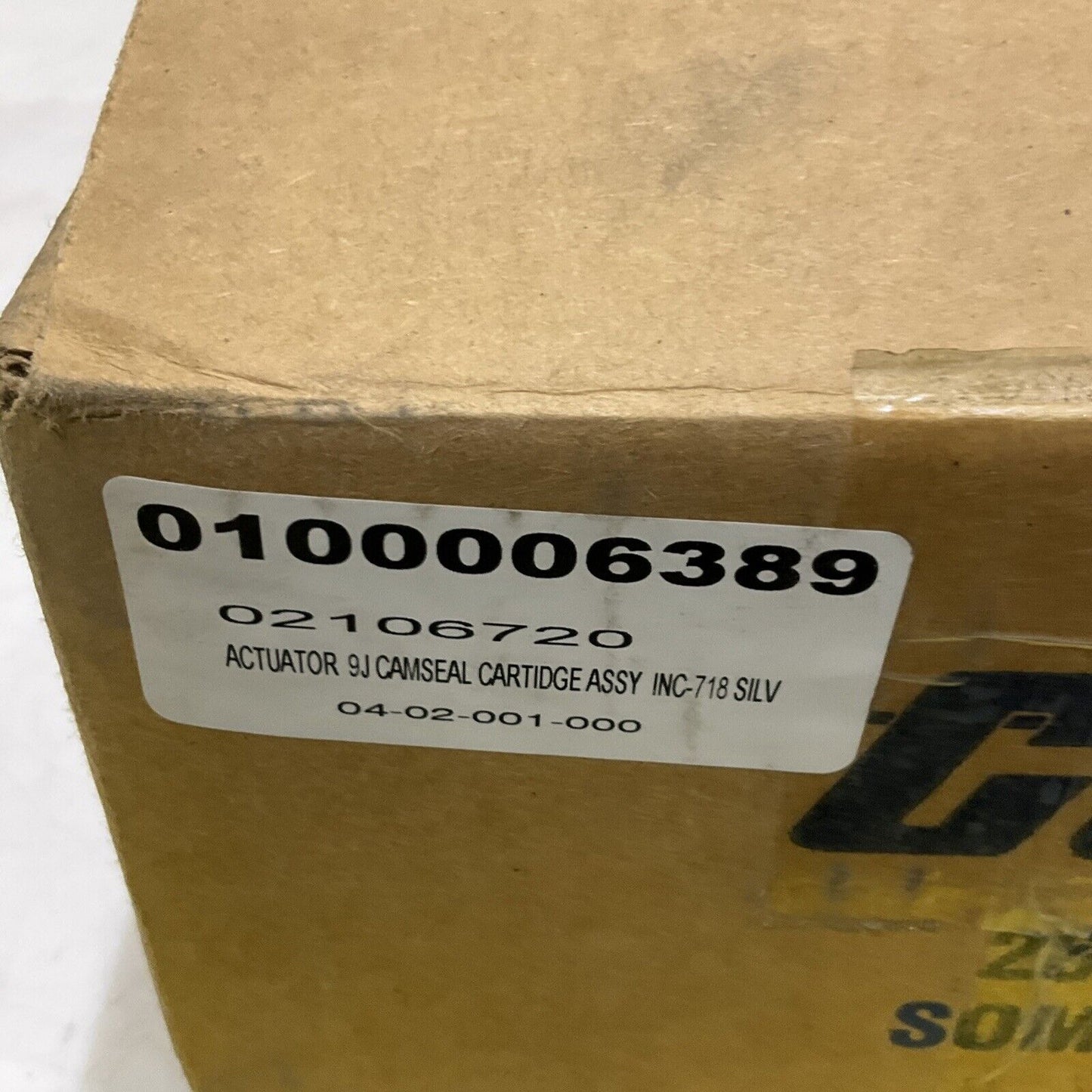 CONVAL INC 9J-BVCSCA010-4 G27-LS-135704-06 CAMSEAL CARTRIDGE ACTUATOR KIT 373