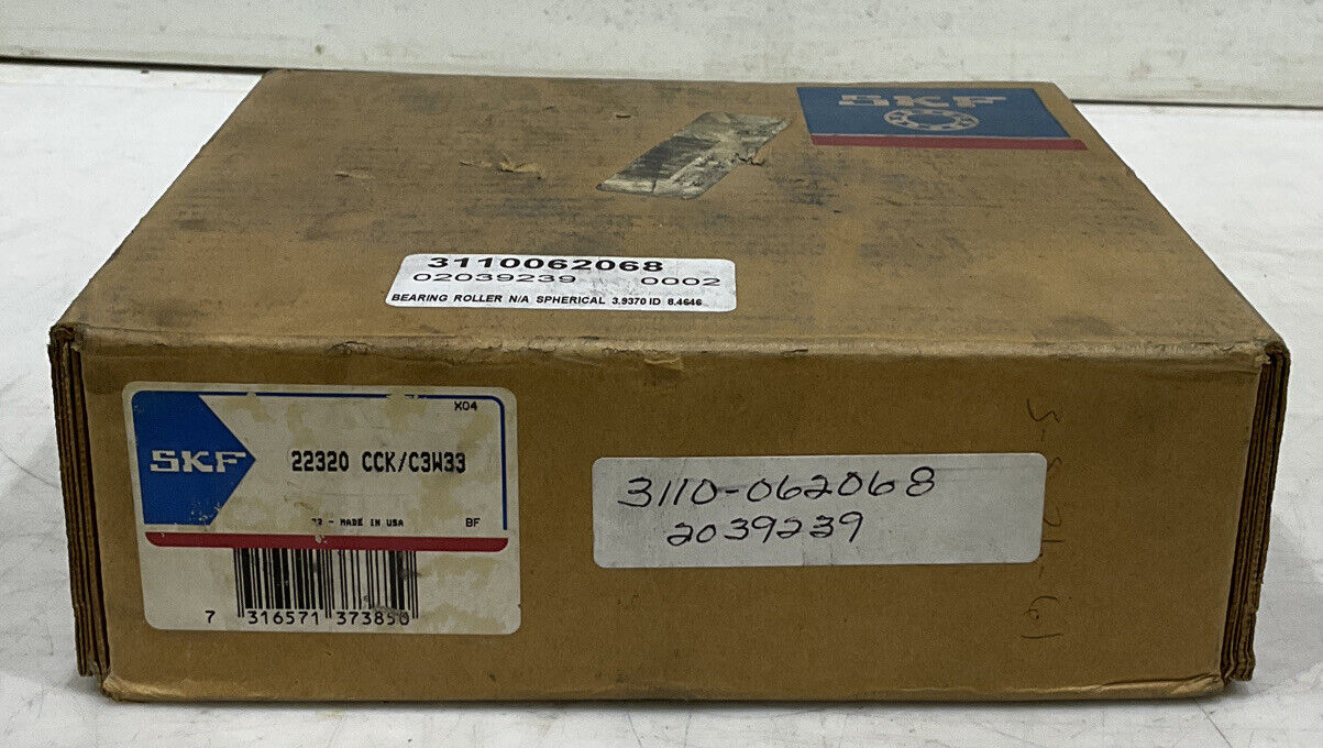 SKF EXPLORER 22320 CCK/C3W33 BEARING 373