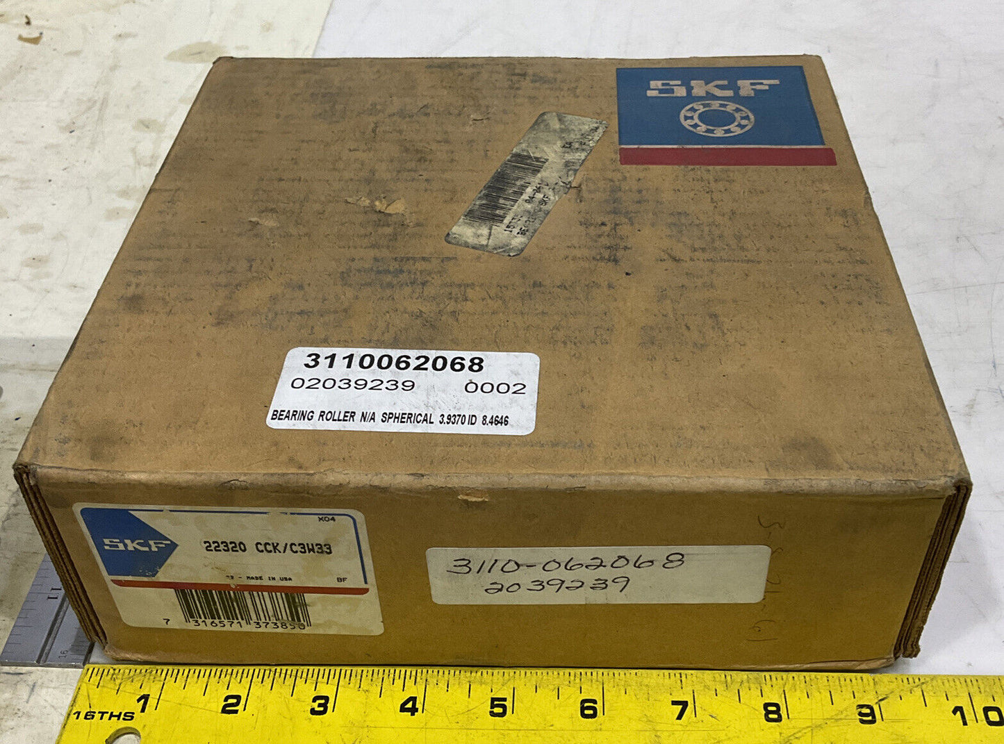 SKF EXPLORER 22320 CCK/C3W33 BEARING 373