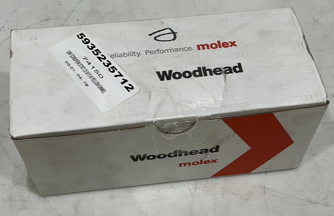 WOODHEAD MOLEX 1301410031 CONNECTOR SUPER SAFEWAY LOT OF 10 373