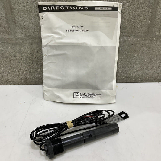 LEEDS & NORTHRUP 4905-001-33-168-7 CONDUCTIVITY CELL 373