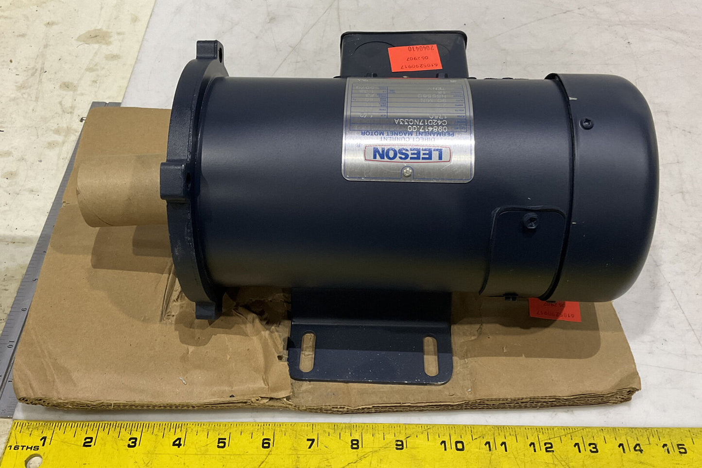 LEESON C42D17NC33A DIRECT CURRENT PERMANENT MAGNET MOTOR 373