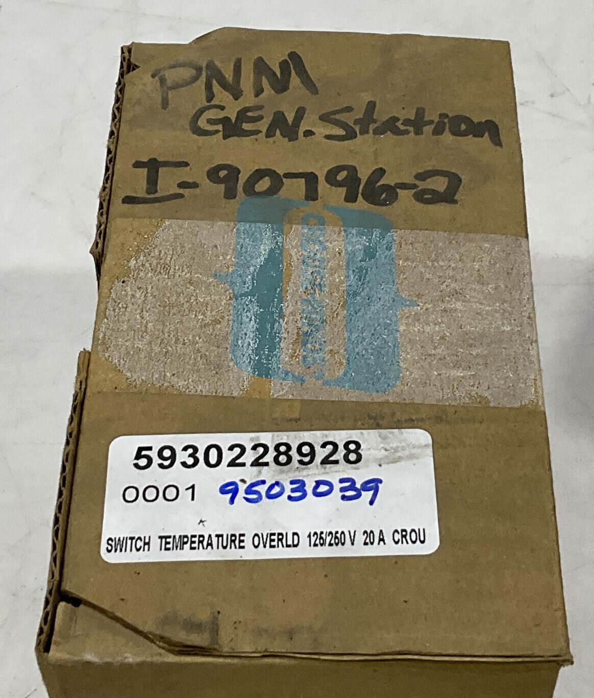 CROUSE-HINDS EFS21100 P39 EXPLOSIONPROOF ENCLOSURE MANUAL STARTING SWITCH 373