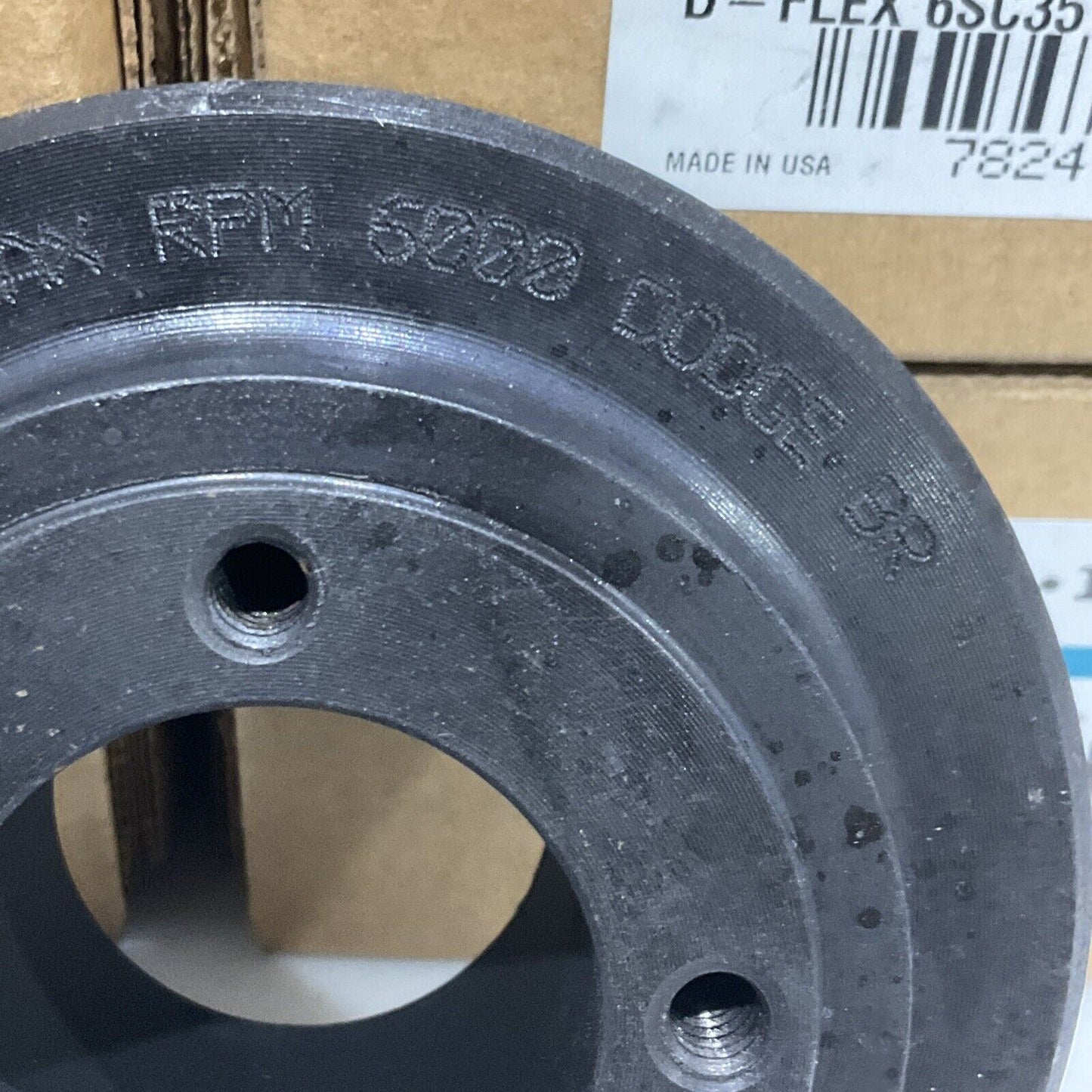 BALDOR DODGE AV01131218 6SC35 D-FLEX SPACER FANGE COUPLING 373