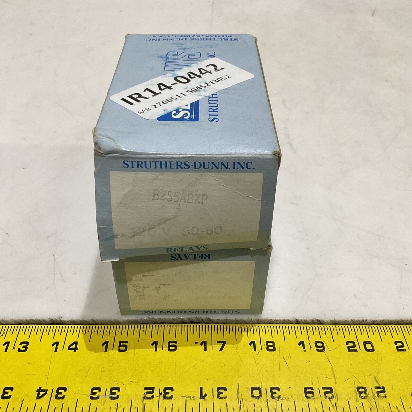 S-D STRUTHERS DUNN B255ABXP RELAY COIL 120V 50-60 LOT OF 2 373