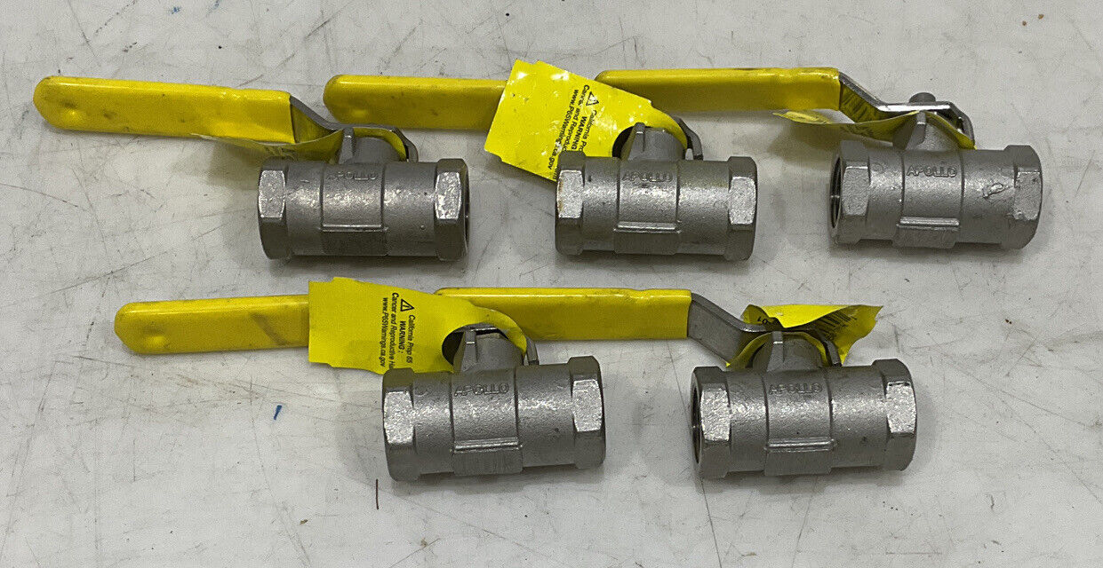 APOLLO 96-103-01 BALL VALVE LOT OF 5 373