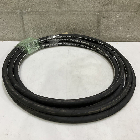 PARKER 471TC-8 TOUCH COVER HYDRAULIC HOSE 4250 PSI IC-40/26 ISO11237-1 EN857 373