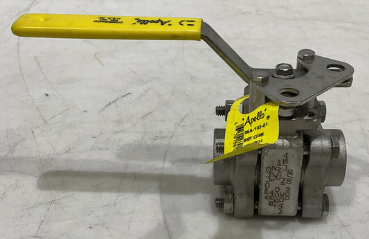 APOLLO 1/2" 86A-103-01 CF8M BALL VALVE 373