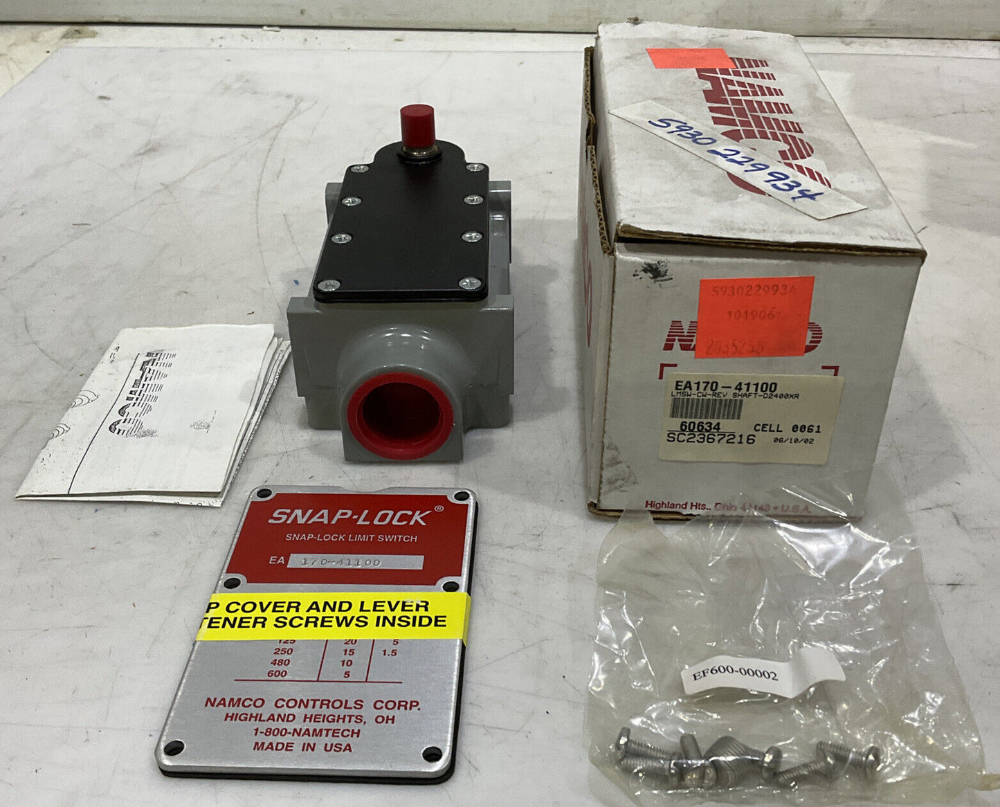 NAMCO EA170-41100 LIMIT SWITCH 373