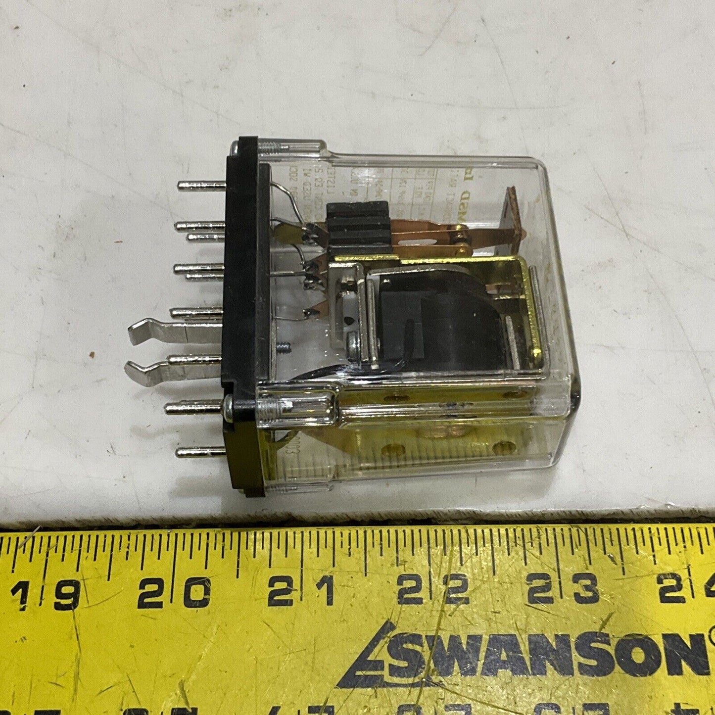 MSD INC 219XBXP RELAY 24-28 VDC 120VAC 10 AMP LOT OF 7 373