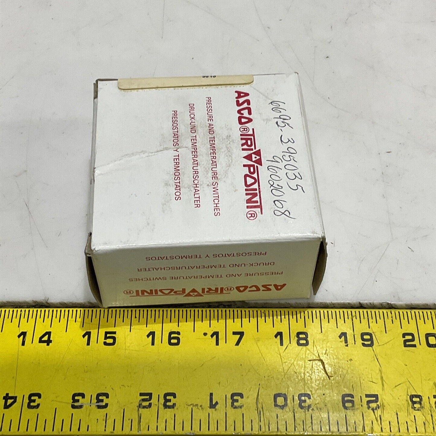ASCO TRIPOINT TD20A21 PRESSURE TRANSDUCER 1-18 PSI  100 PSIG 373