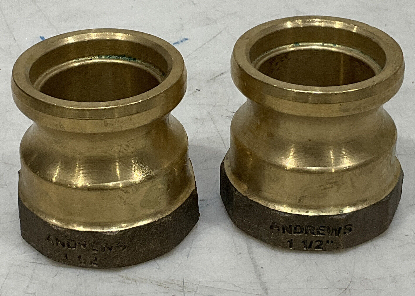 DIXON ANDREWS 150-A 1 1/2” HOSE ADAPTER LOT OF 2 373
