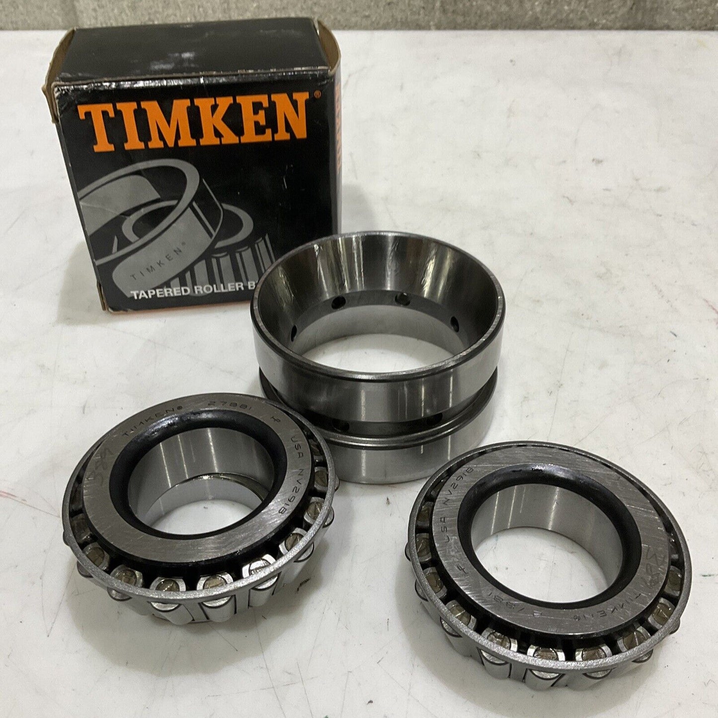 TIMKEN 27881 90017 TAPERED ROLLER BEARINGS ASSEMBLY 373