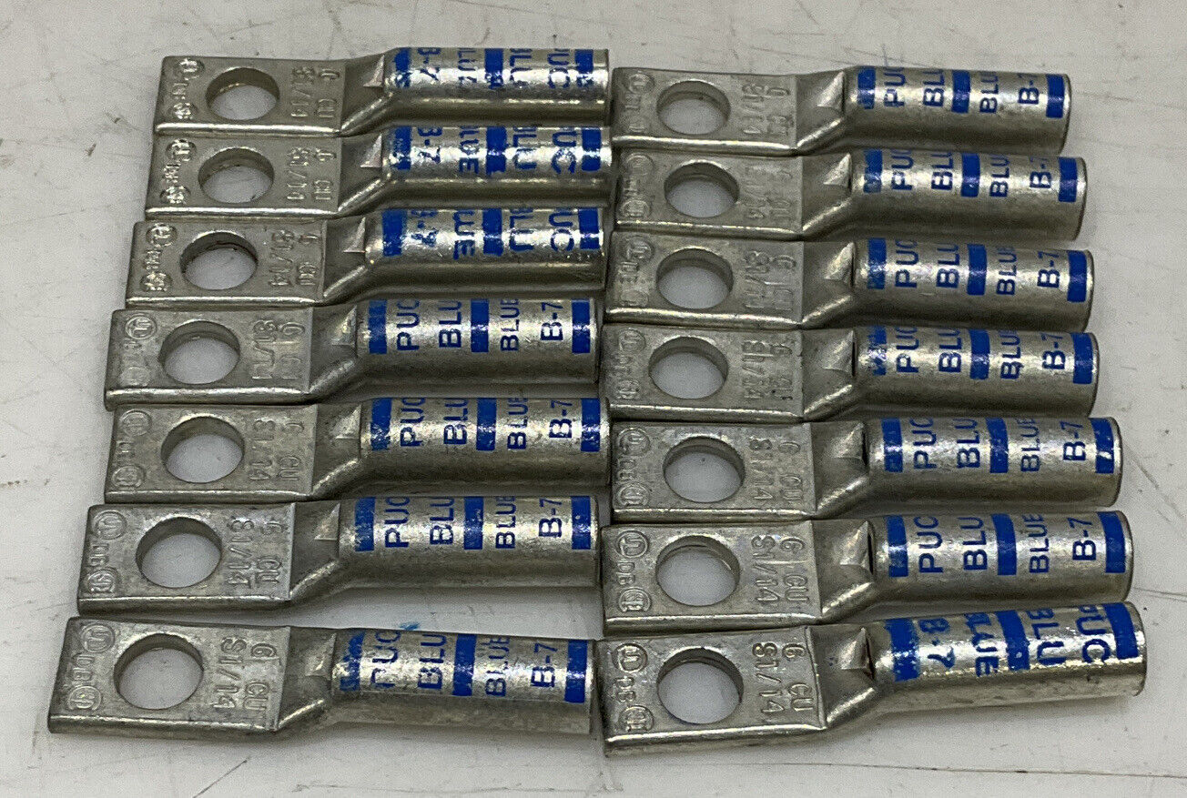 PENN-UNION BLU-6S1 COPPER PENN-CRIMPS LOT OF 14 373