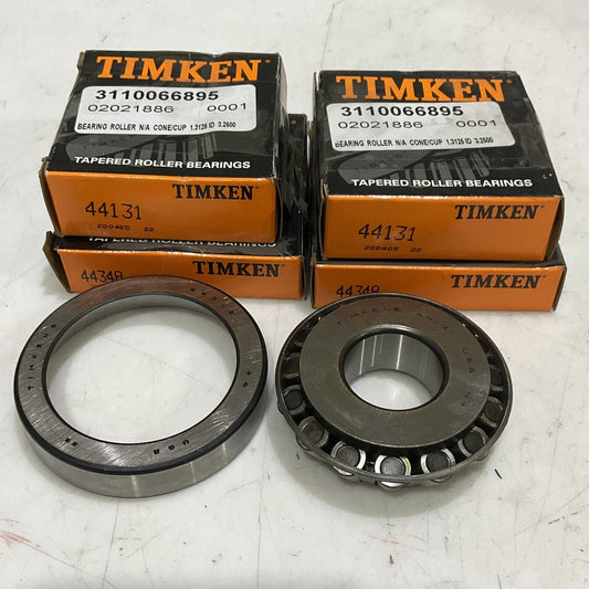 TIMKEN 44131 44348 TAPERED ROLLER BEARING CUP/CONE SET LOT OF 2 373