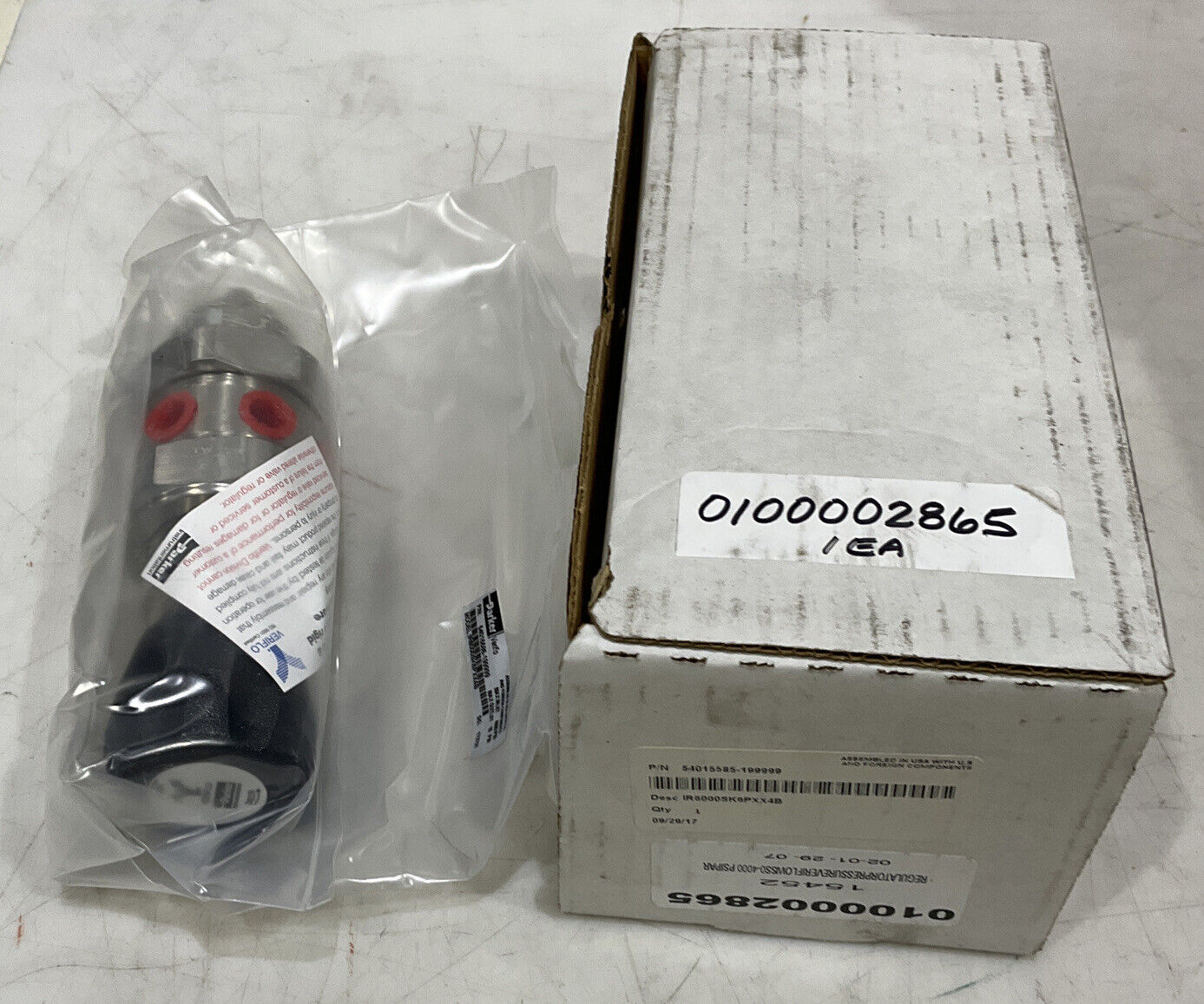 PARKER IR6000SK6PXX4B PRESSURE REGULATOR 373