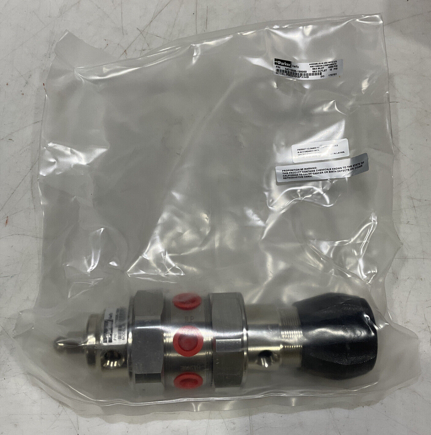 PARKER IR6000SK6PXX4B PRESSURE REGULATOR 373