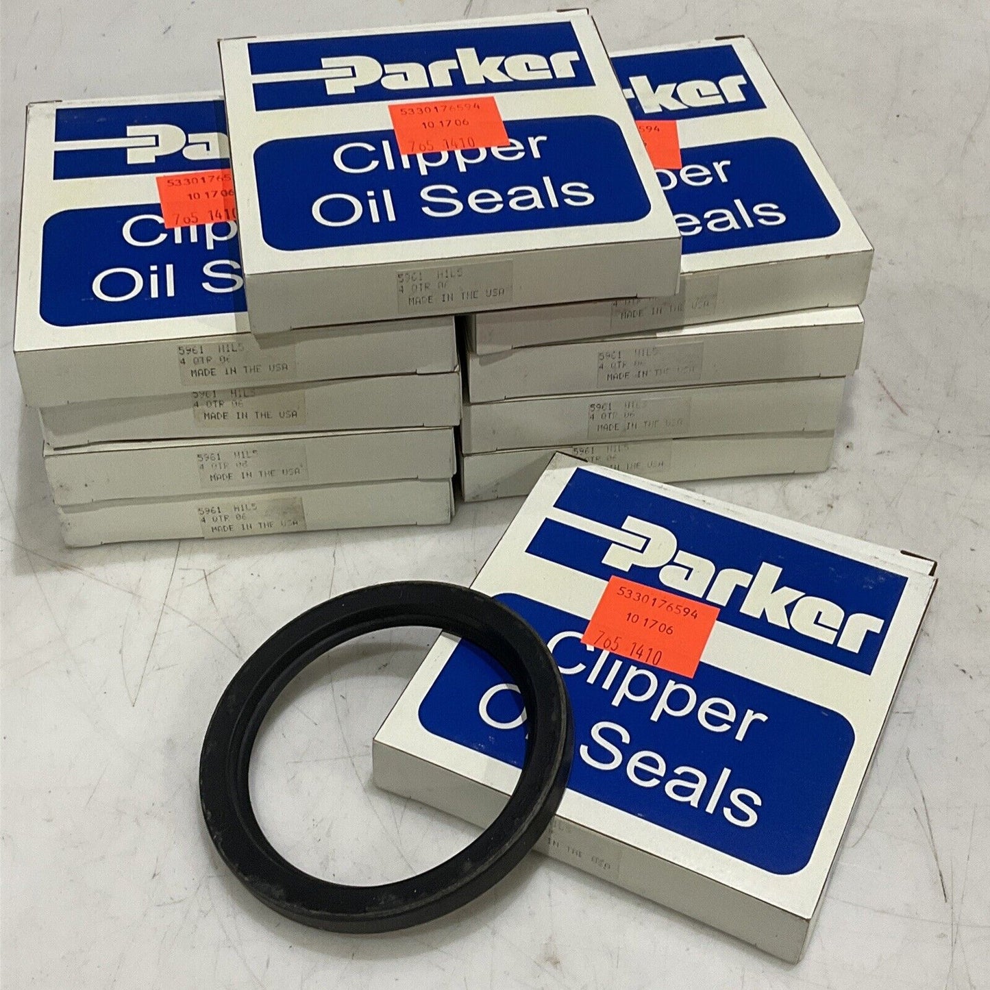 PARKER 5961-LUP CLIPPER OIL SEALS LOT OF 10 373