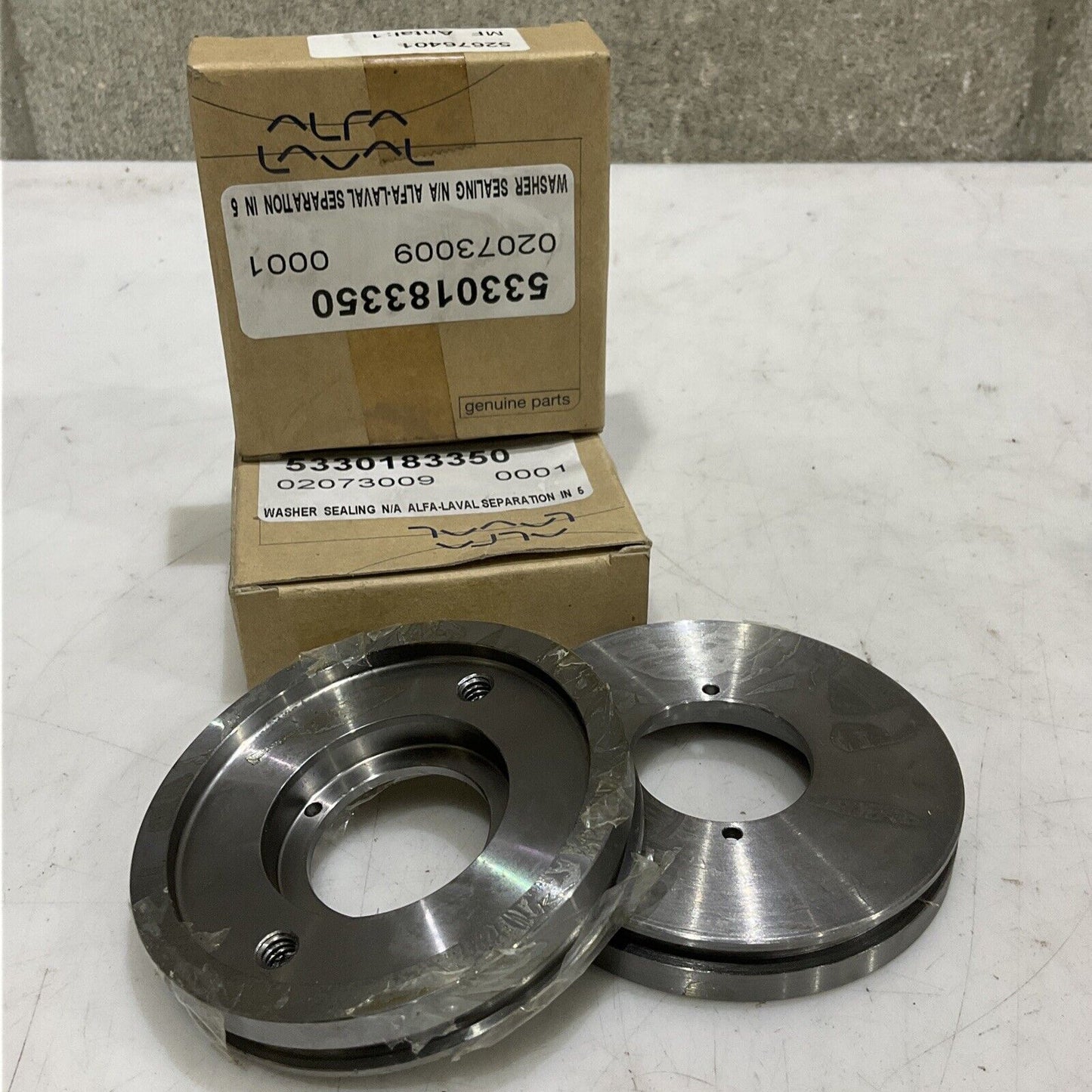 ALFA-LAVAL 52676491 SEALING WASHER LOT OF 2 373