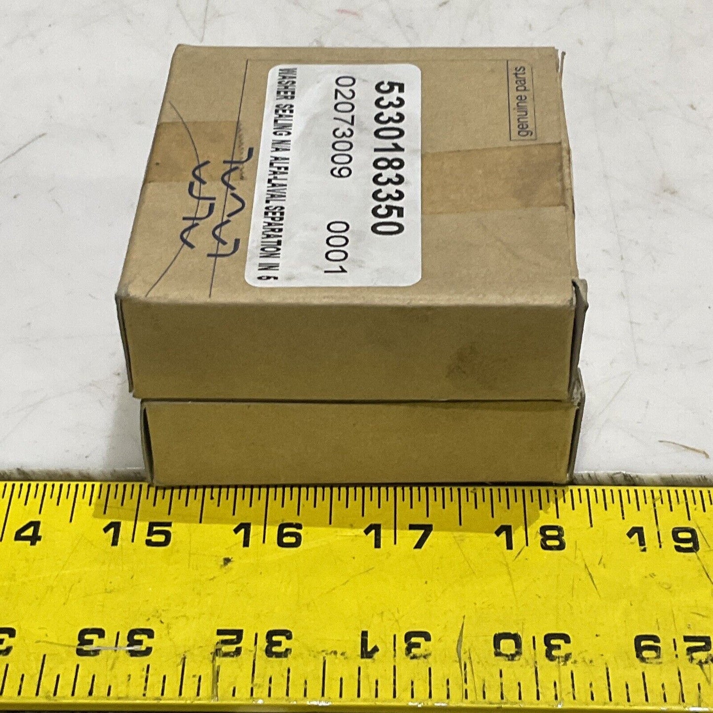 ALFA-LAVAL 52676491 SEALING WASHER LOT OF 2 373