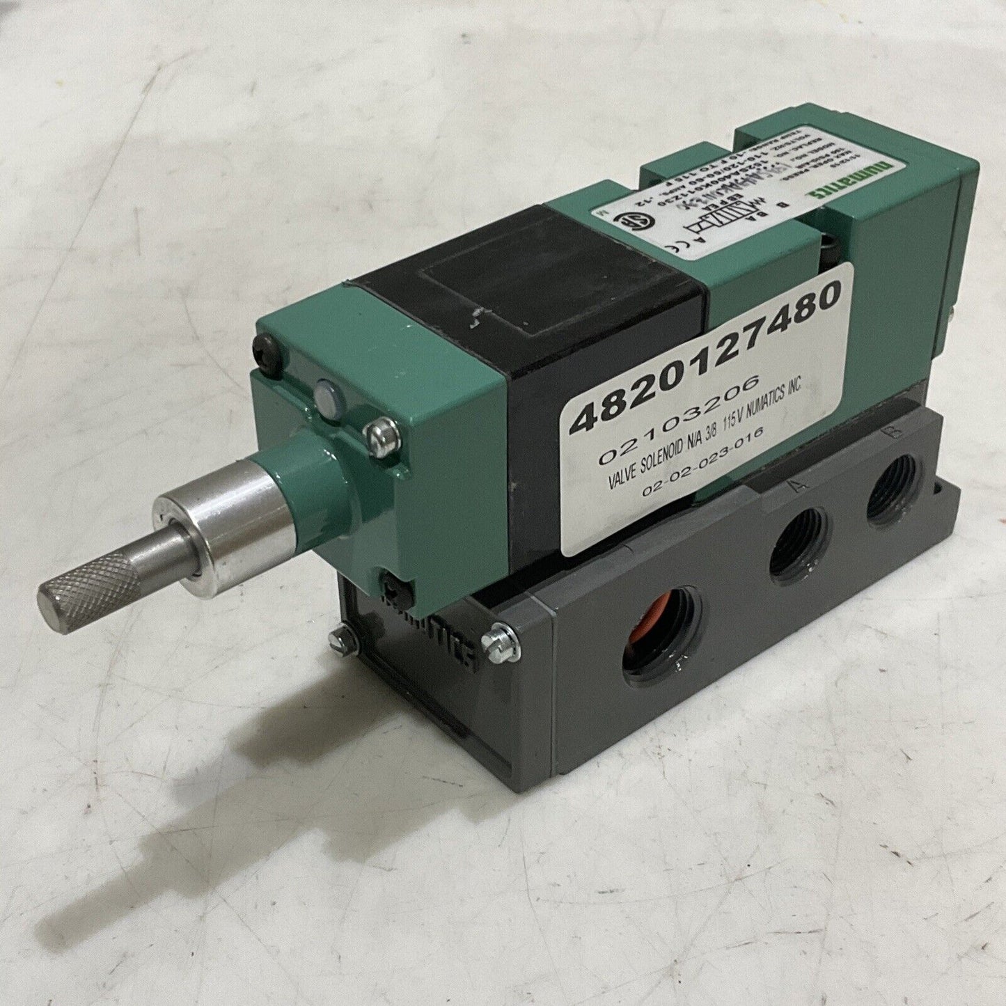 NUMATICS 1535A43AK011230 150PSIG 110-120/50-60 .12 AMPS 373