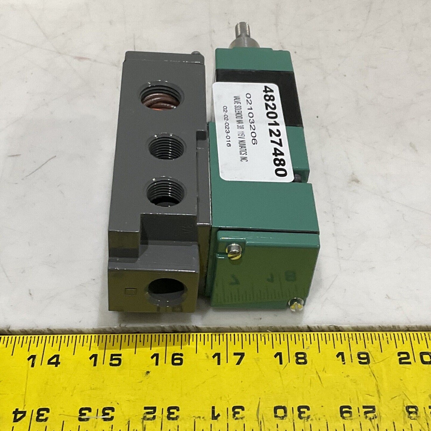 NUMATICS 1535A43AK011230 150PSIG 110-120/50-60 .12 AMPS 373