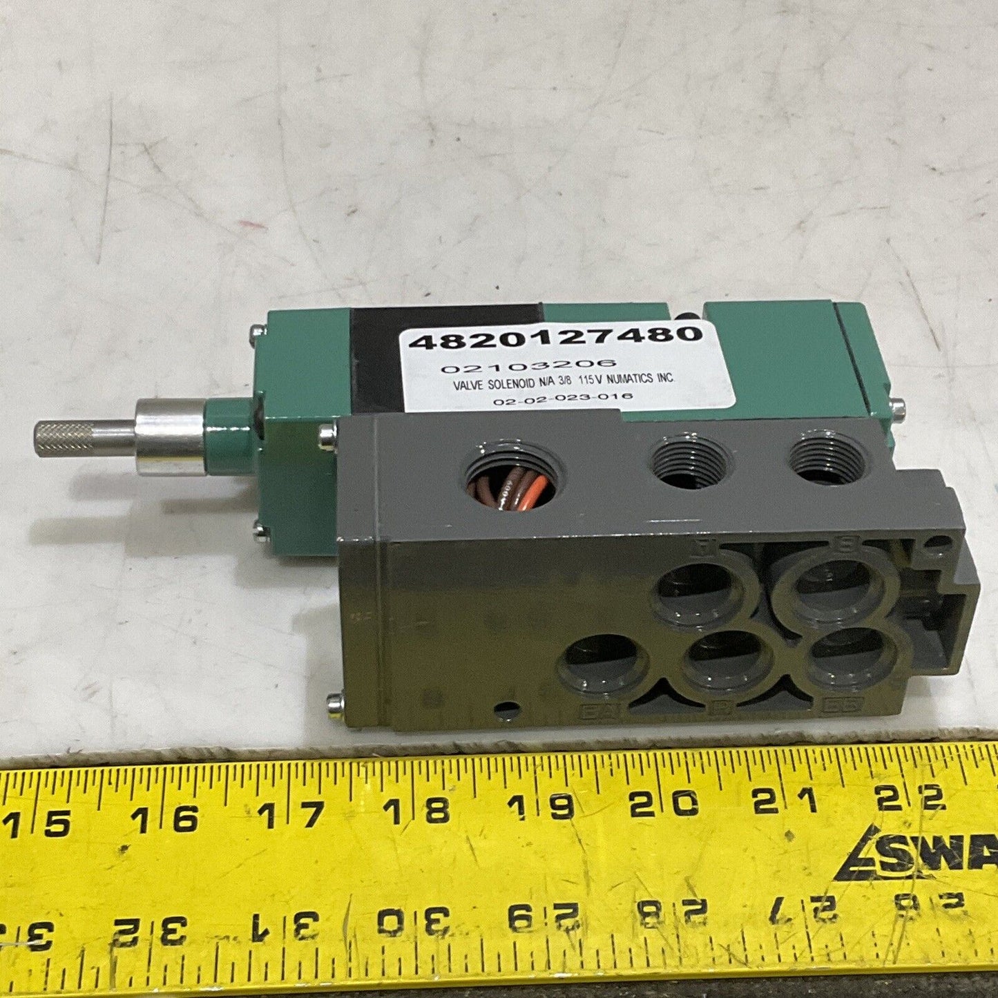 NUMATICS 1535A43AK011230 150PSIG 110-120/50-60 .12 AMPS 373