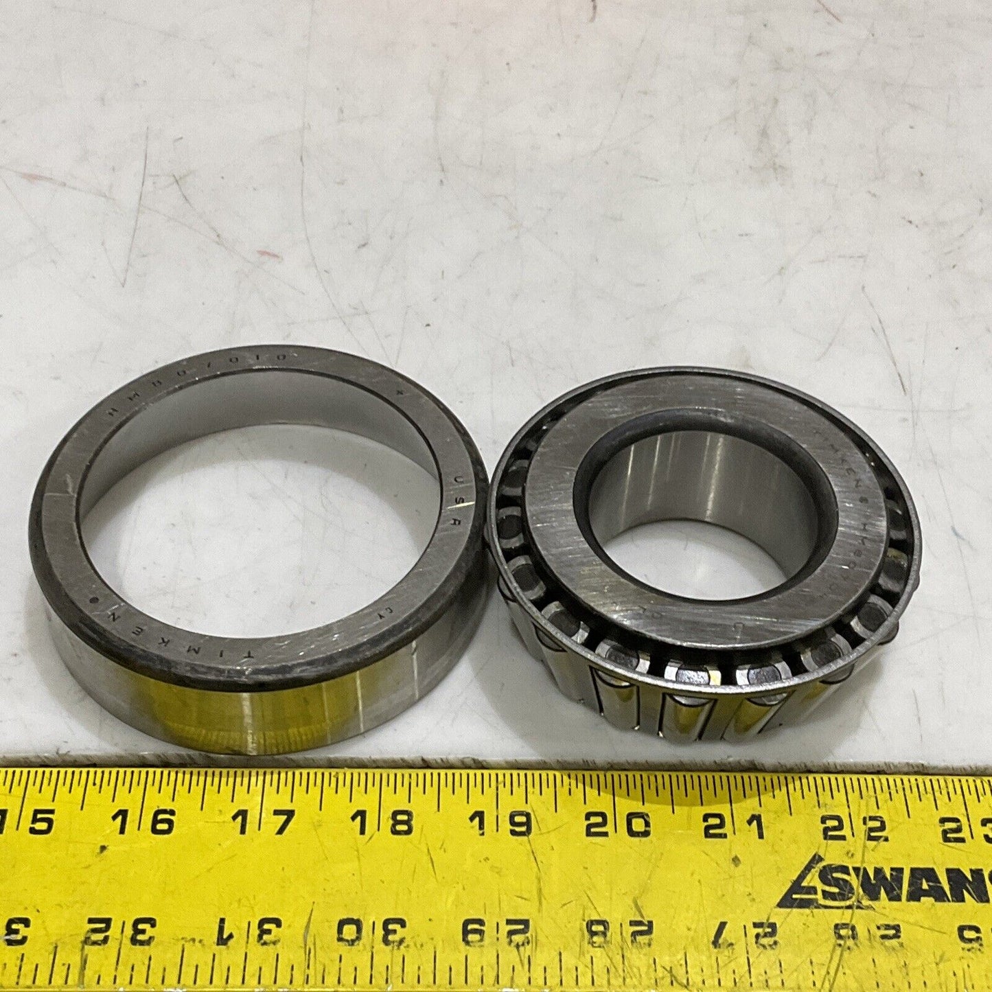 TIMKEN HM807046 HM807010 TAPERED ROLLER BEARING CUP CONE SET 373