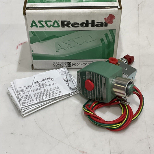 ASCO 8320G001MS T795242 SOLENOID VALVE 3-WAY 100 PSI 120/60 50/60HZ 373