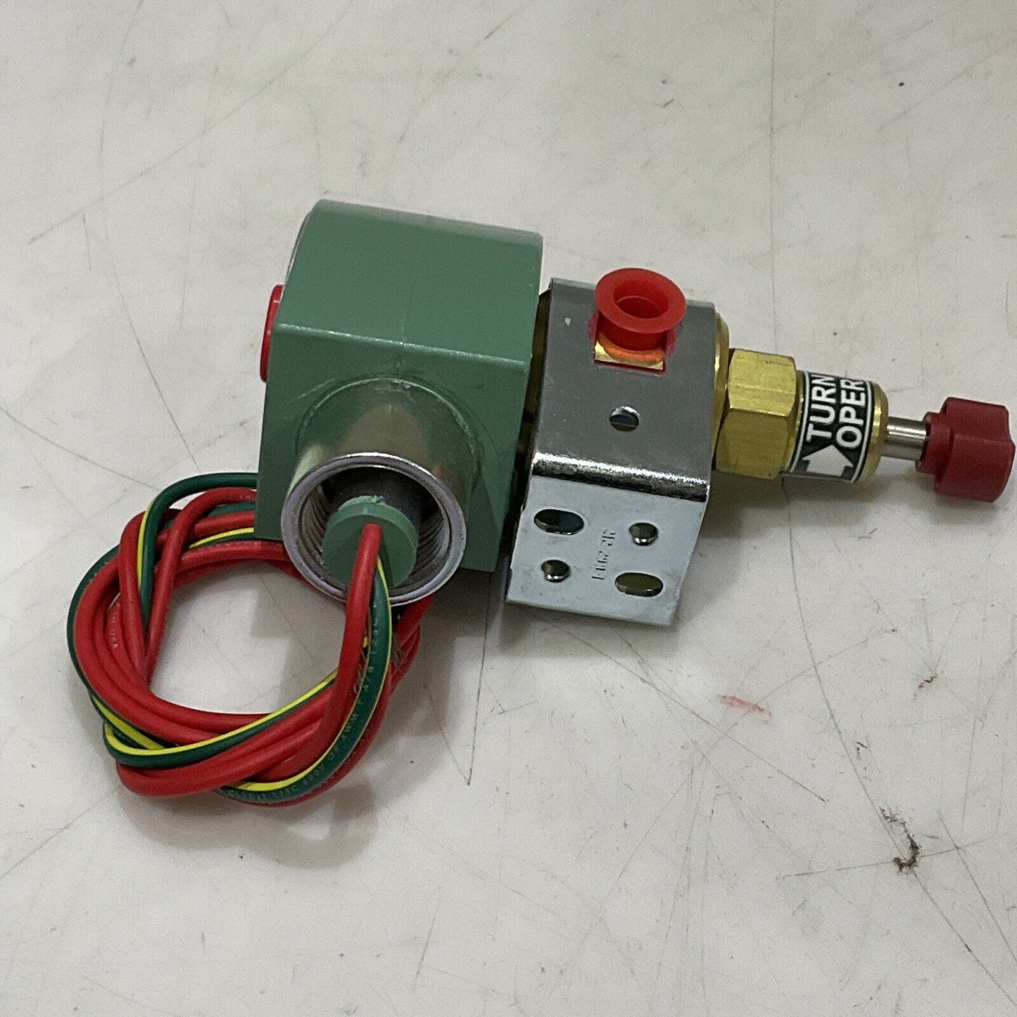 ASCO 8320G001MS T795242 SOLENOID VALVE 3-WAY 100 PSI 120/60 50/60HZ 373