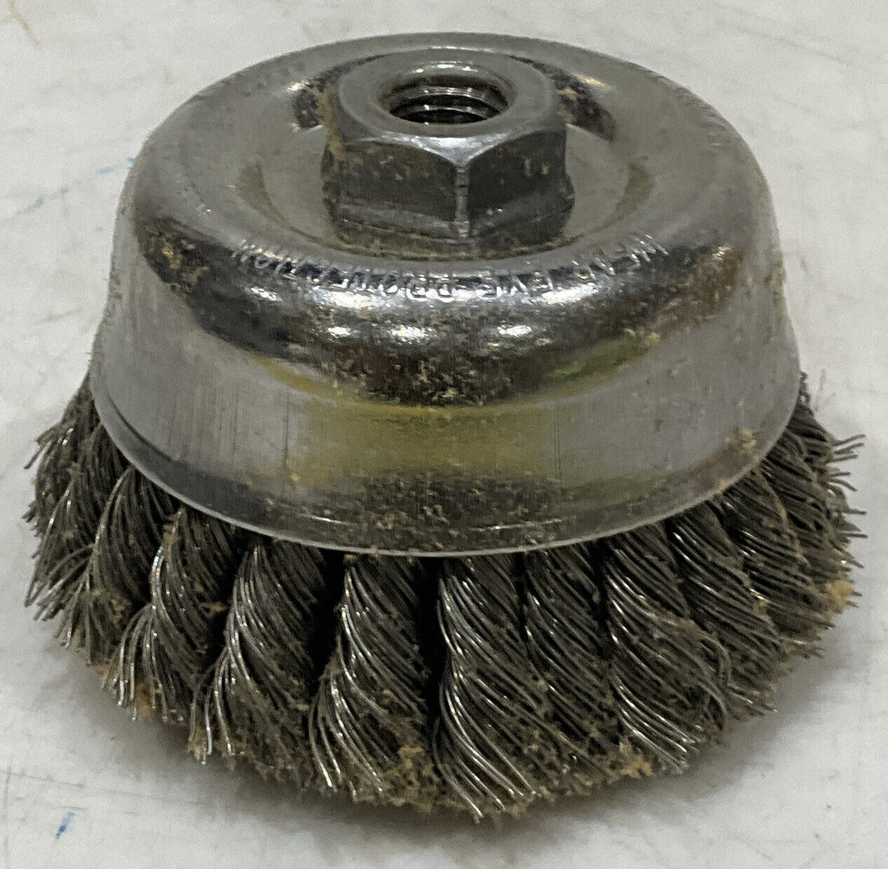 WEILER 12766 4” DOUBLE ROW WIRE CUP BRUSH 373