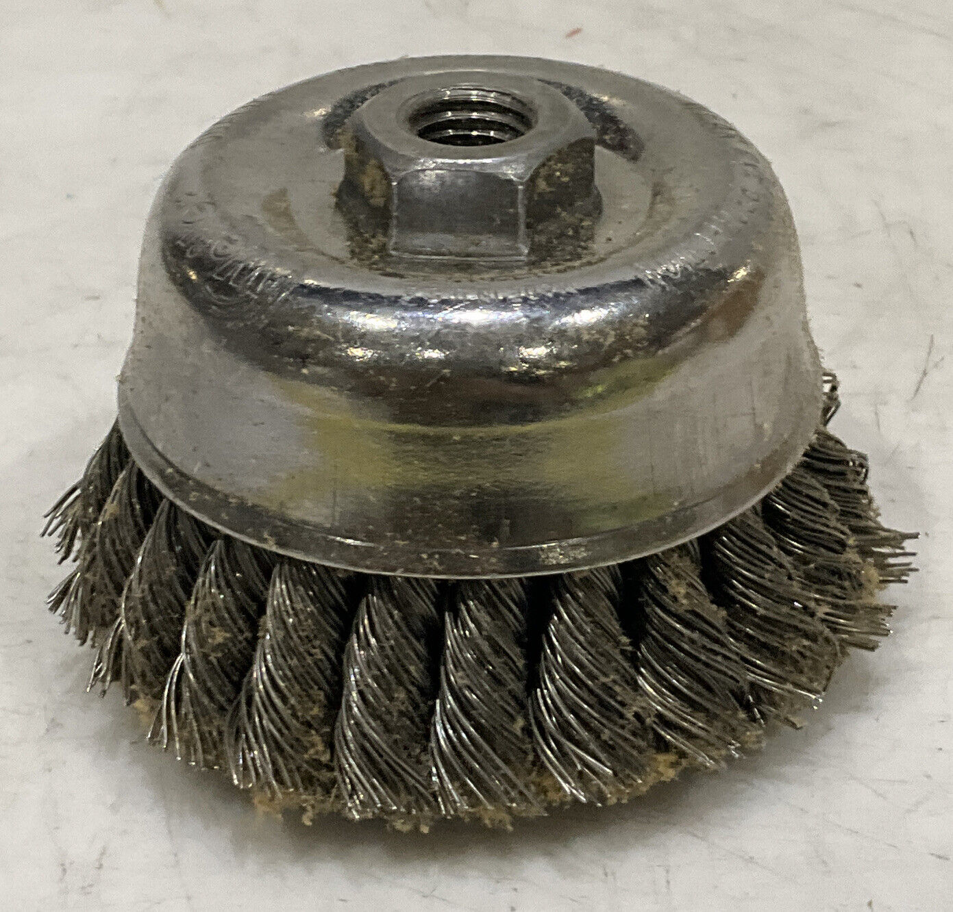 WEILER 12766 4” DOUBLE ROW WIRE CUP BRUSH 373