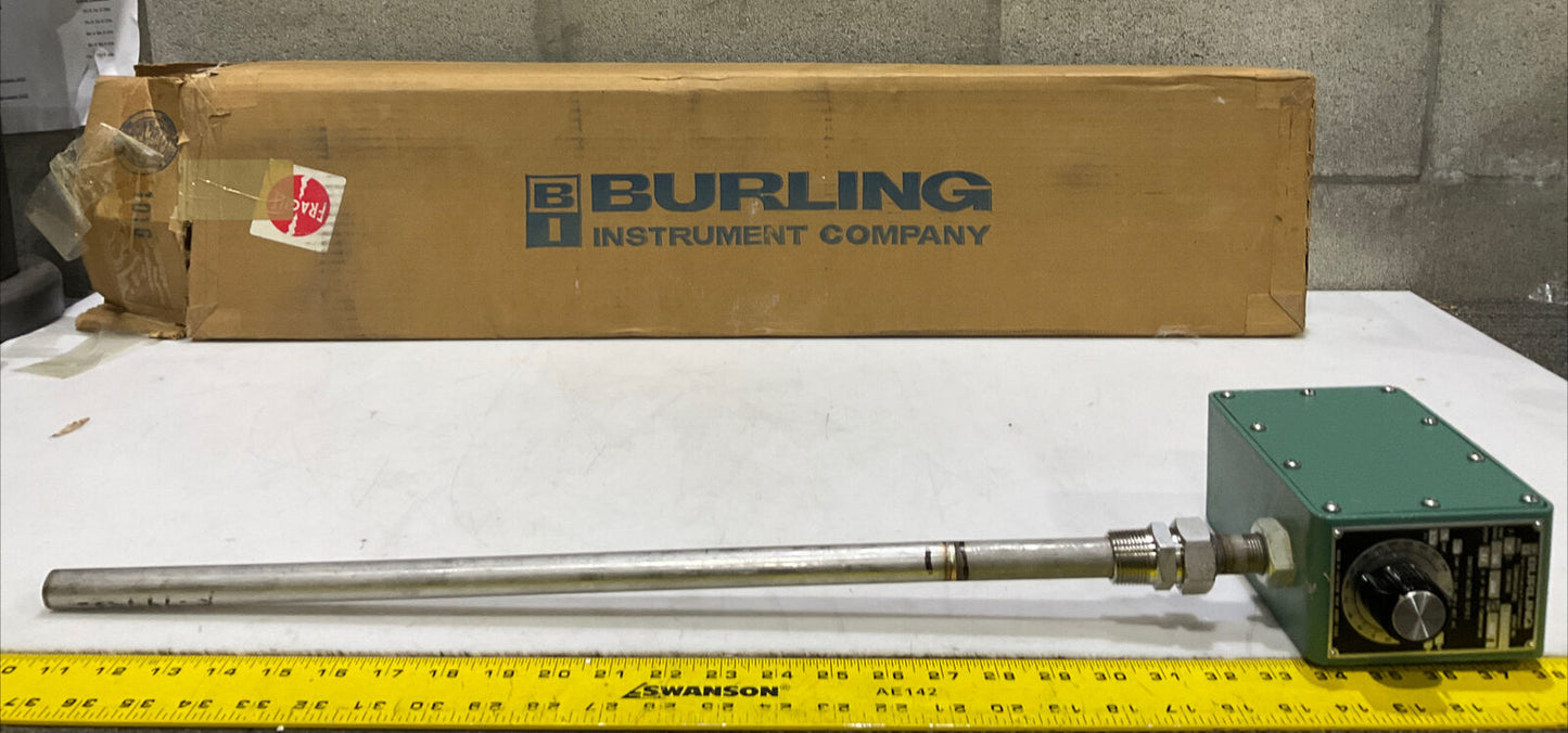 BURLING 408809 TEMPERATURE CONTROL MODEL 2 300F 20 AMP 125 V 373