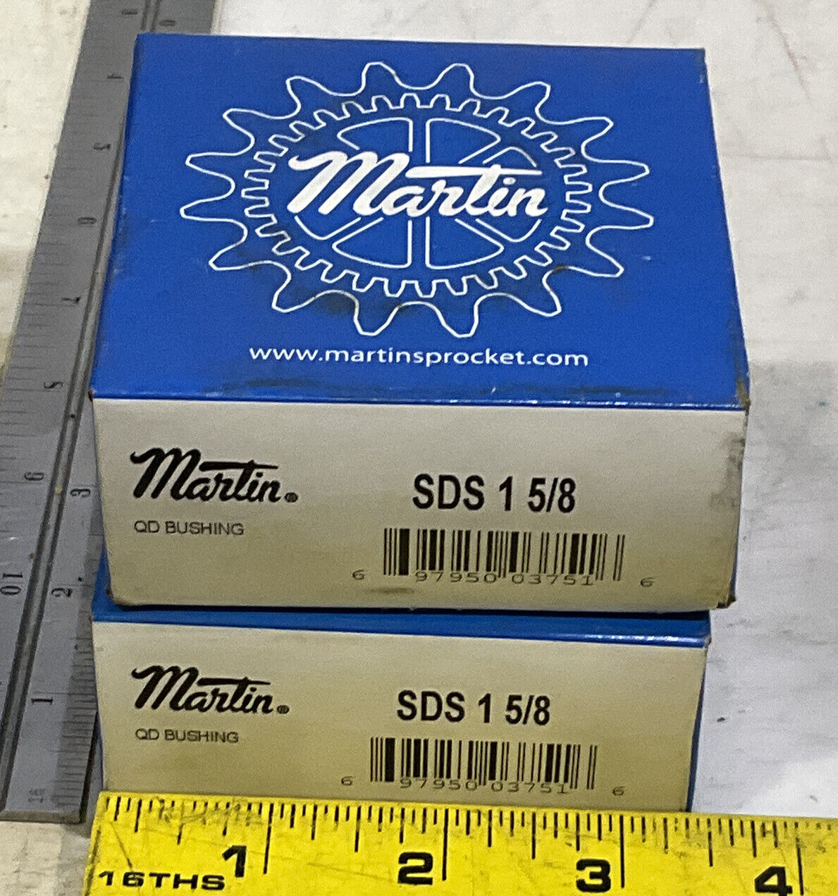 MARTIN SDS 1 5/8 QD BUSHING LOT OF 2 373