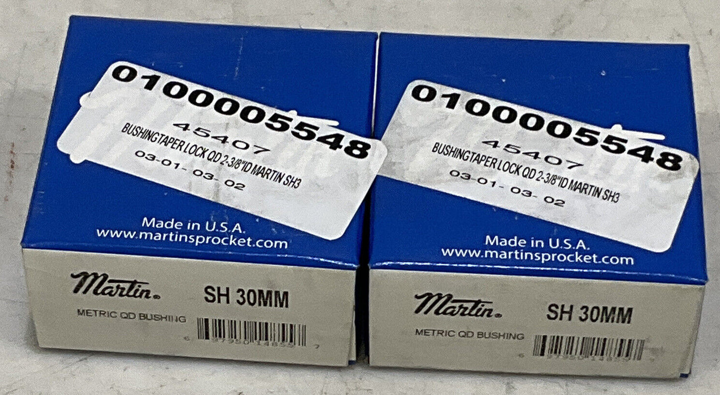 MARTIN SH 30MM METRIC QD BUSHING LOT OF 2 373