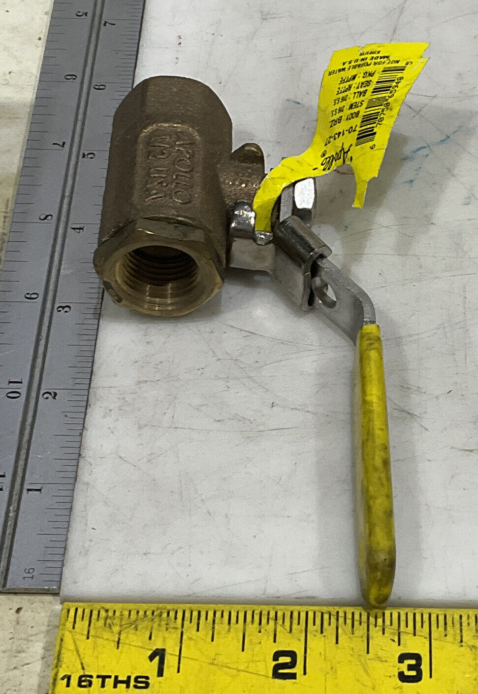 APOLLO 70-143-27 BALL VALVE LOT OF 2 373