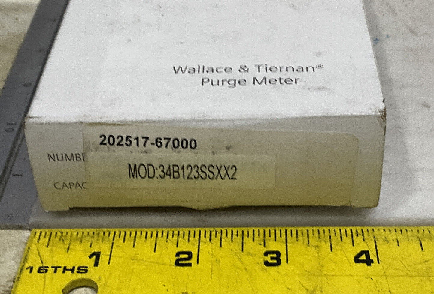 SIEMENS 34B123SSXX2 PURGE METER 373