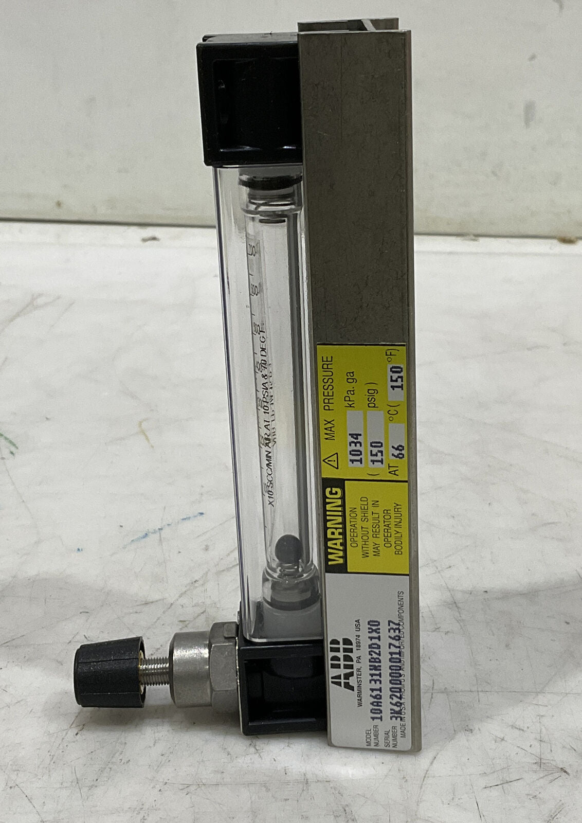 ABB 10A6131NB2D1X00AAEXBBA09 FLOW METER 373