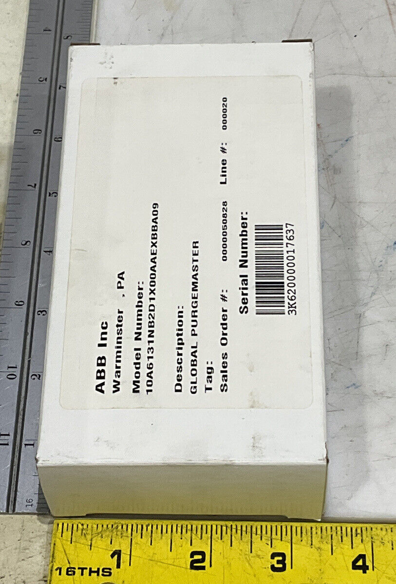 ABB 10A6131NB2D1X00AAEXBBA09 FLOW METER 373
