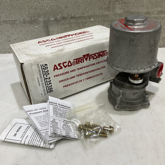 ASCO T615723 SB32D TRI-POINT EXPLOSION PROOF SWITCH DEAD BAND HEAD 373