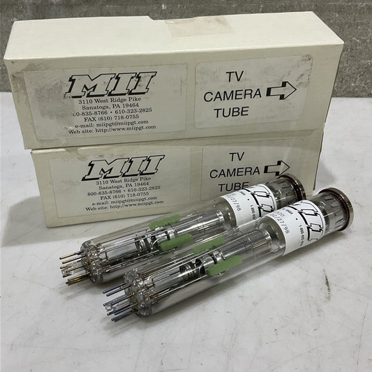 MII 1320 TV CAMERA TUBE LOT OF 2 373
