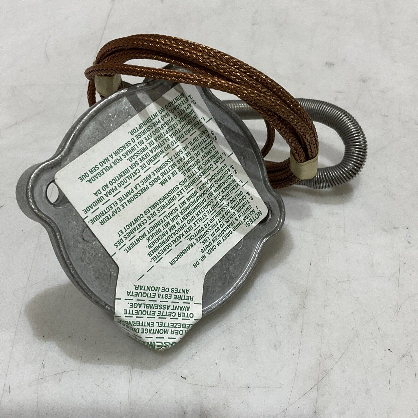 ASCO A0438W QF11A1 TEMPERATURE TRANSDUCER 10 TO 71 C 50 TO 160F 373