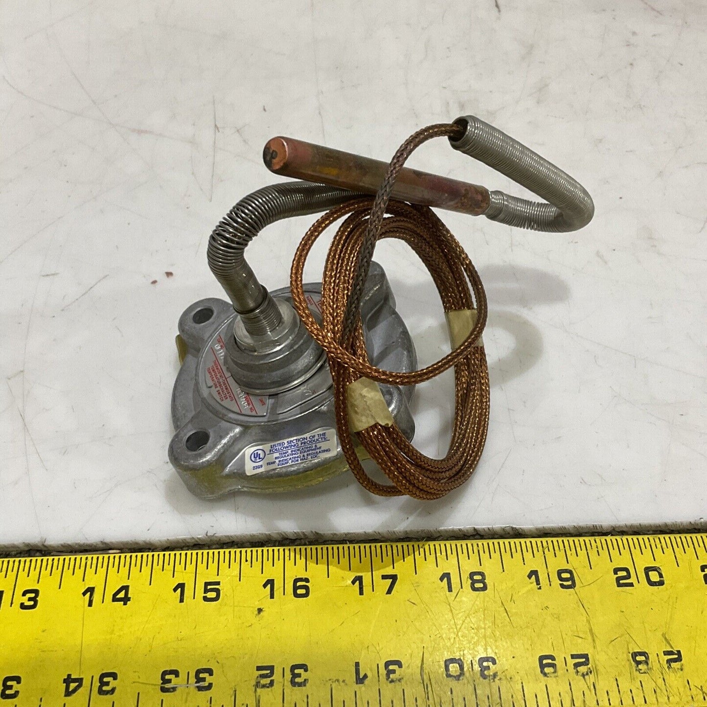 ASCO A0438W QF11A1 TEMPERATURE TRANSDUCER 10 TO 71 C 50 TO 160F 373