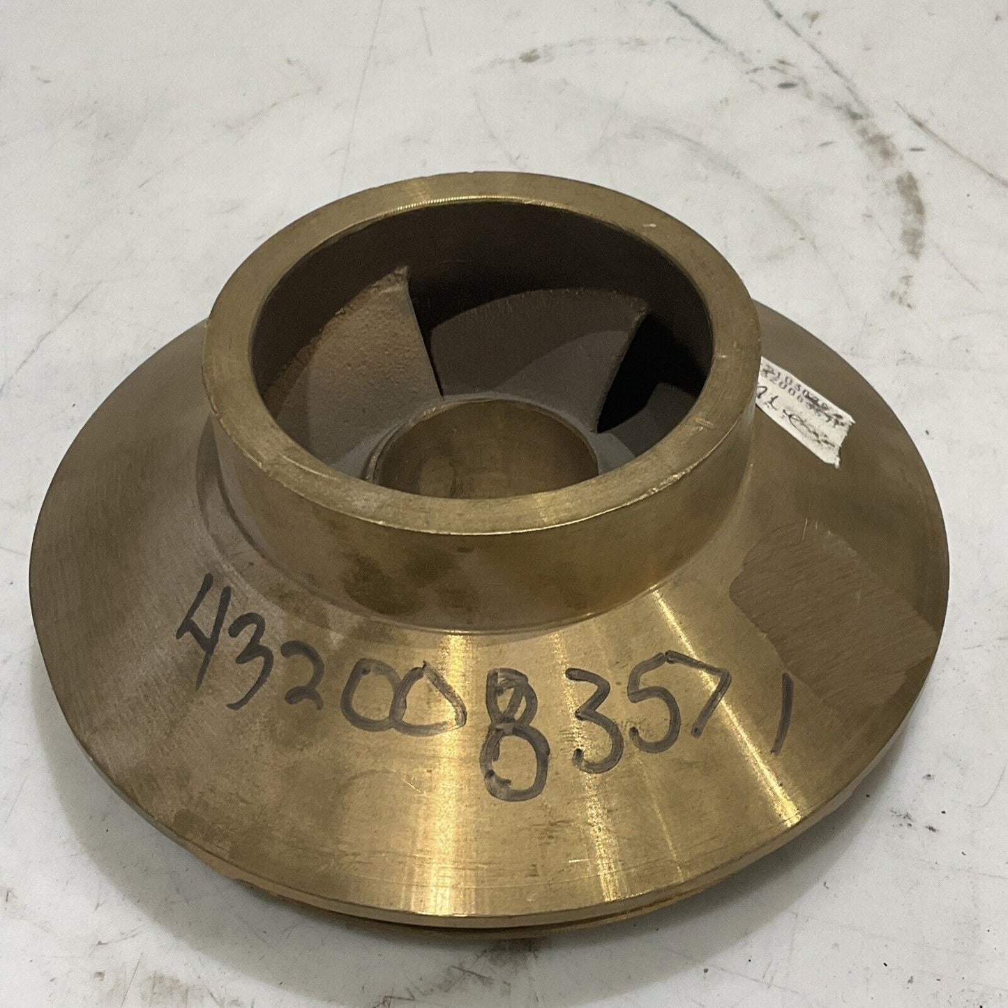 WORTHINGTON PUMP CORP IMP-005153-00 PUMP IMPELLER 7-1/16"DIA 373