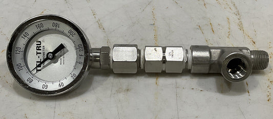 TEL-TRU 0-220 THERMOMETER AND ASSEMBLY 881