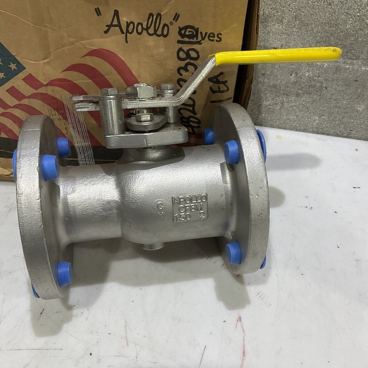 APOLLO 87A-108-01 FLANGED VALVE 2” 150 STANDARD PORT B16.34 373