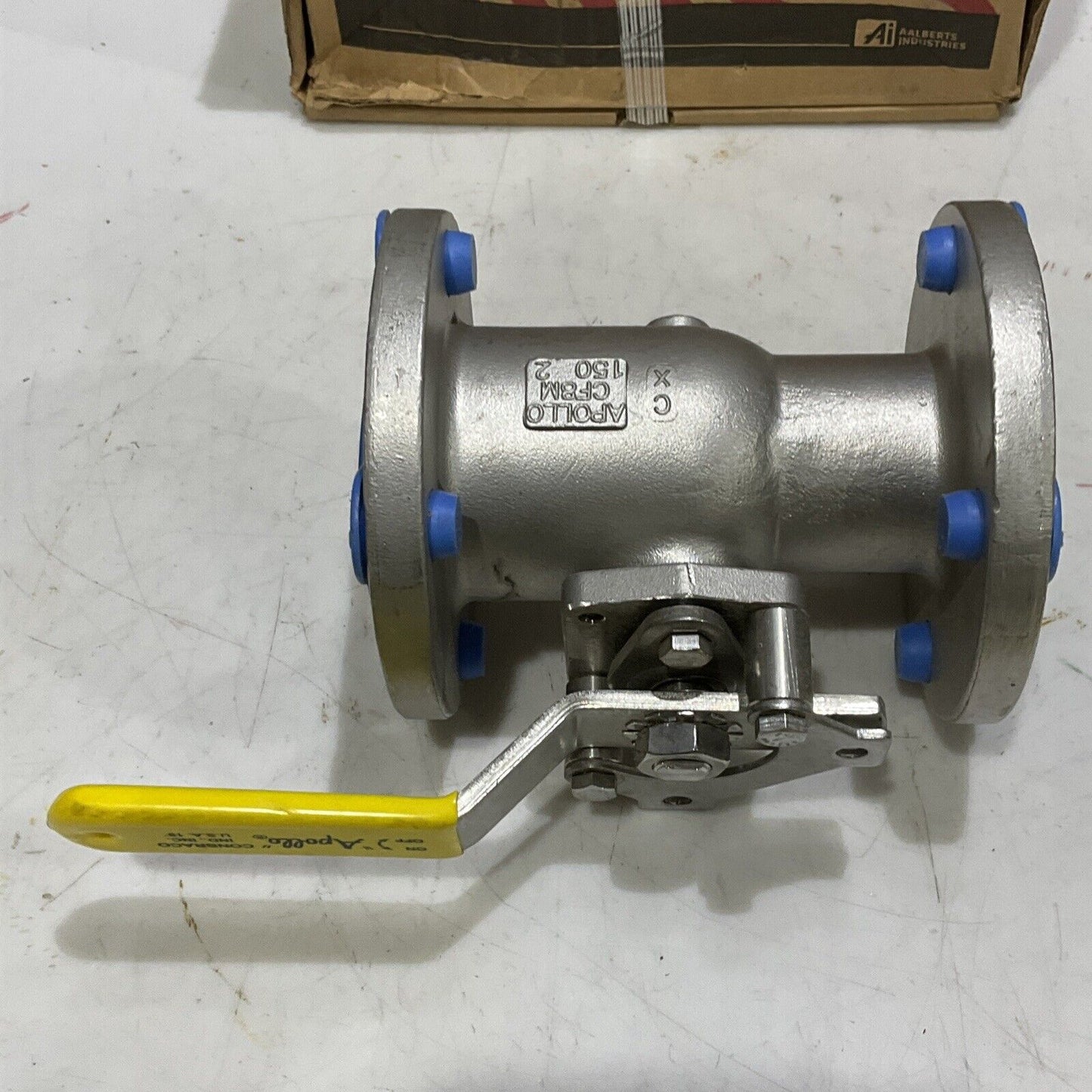 APOLLO 87A-108-01 FLANGED VALVE 2” 150 STANDARD PORT B16.34 373